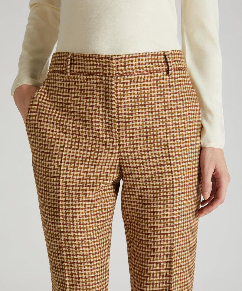 Slowear Pantalone Regular Fit In Flanella