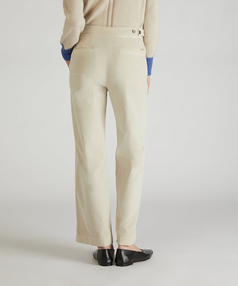 Slowear Pantalone Regular Fit In Velluto