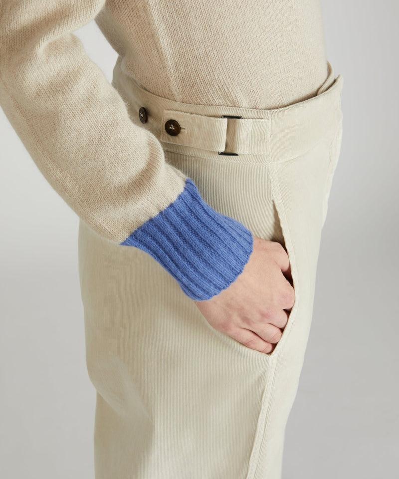 Slowear Pantalone Regular Fit In Velluto