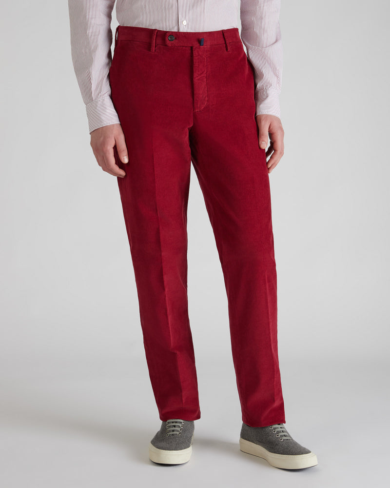 Slowear Pantalone Regular Fit In Velluto A Coste