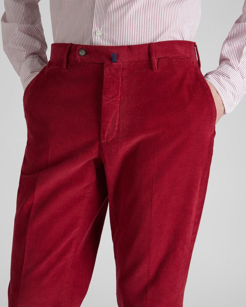 Slowear Pantalone Regular Fit In Velluto A Coste