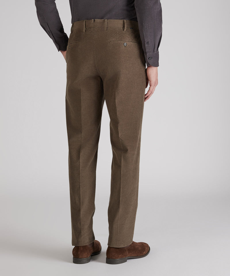 Slowear Pantalone Regular Fit In Velluto A Coste