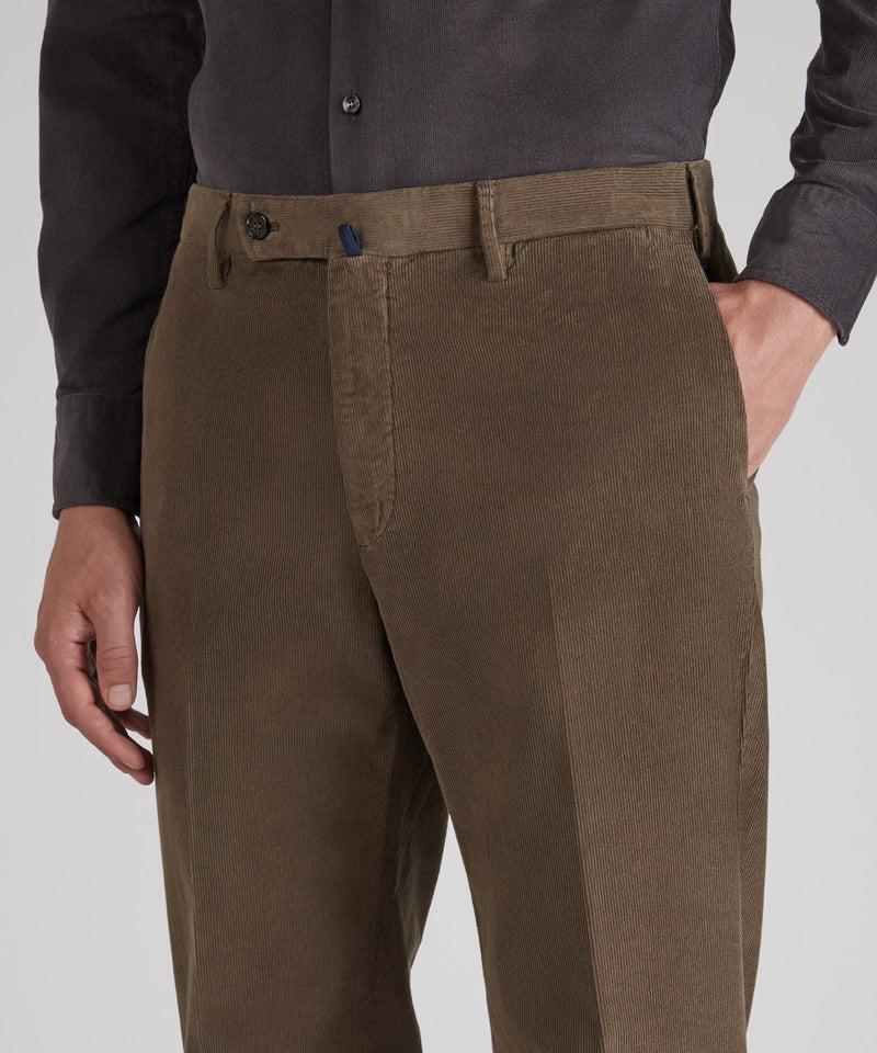 Slowear Pantalone Regular Fit In Velluto A Coste