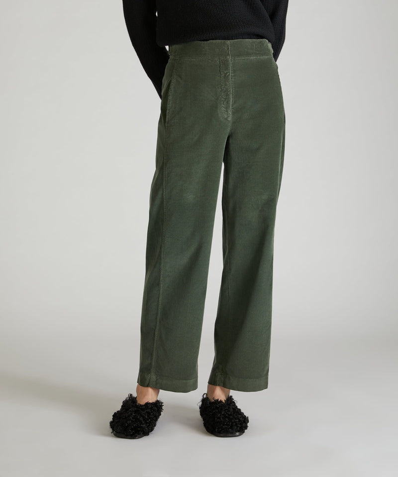 Slowear Pantalone Regular Fit In Velluto