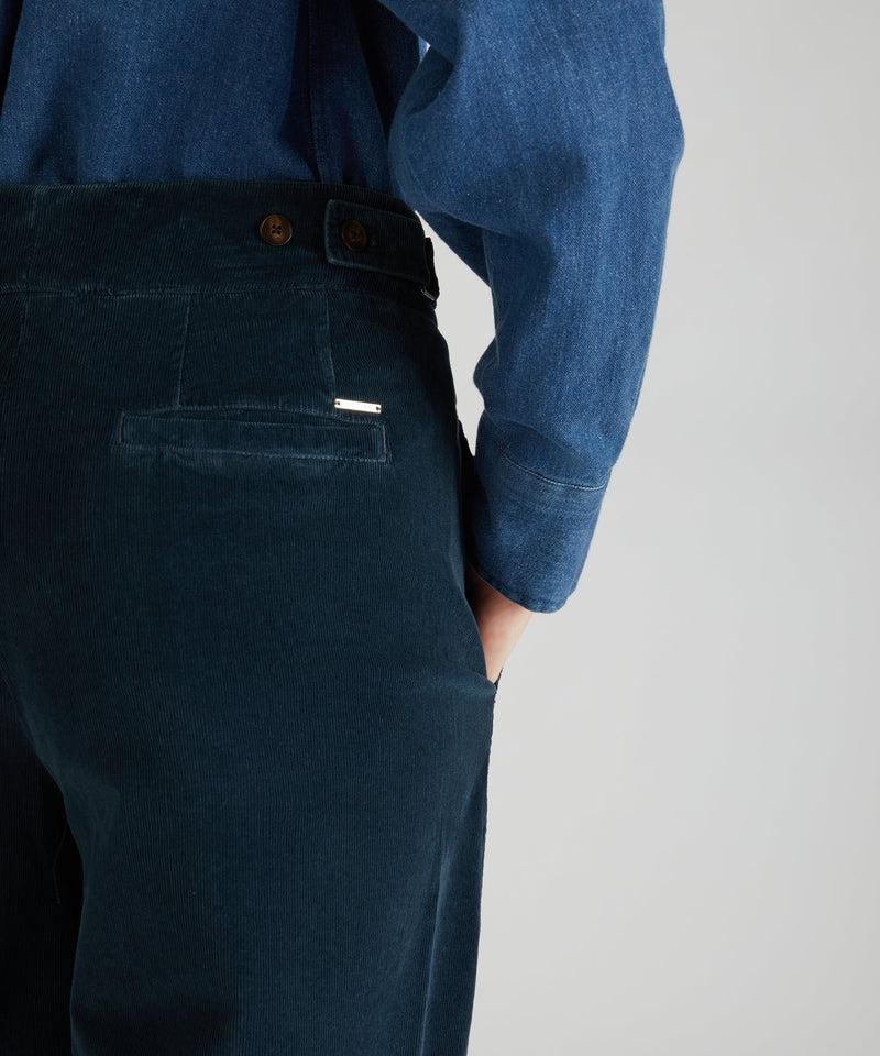 Slowear Pantalone Regular Fit In Velluto