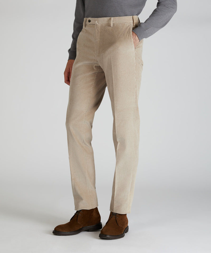 Slowear Pantalone Regular Fit In Velluto