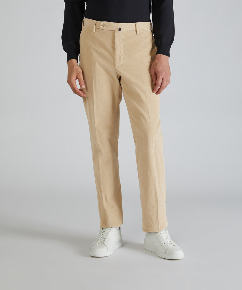 Slowear Pantalone Regular Fit In Velluto