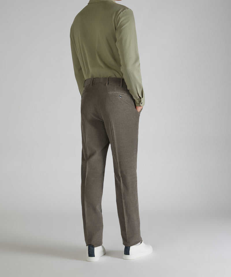 Slowear Pantalone Regular Fit In Velluto