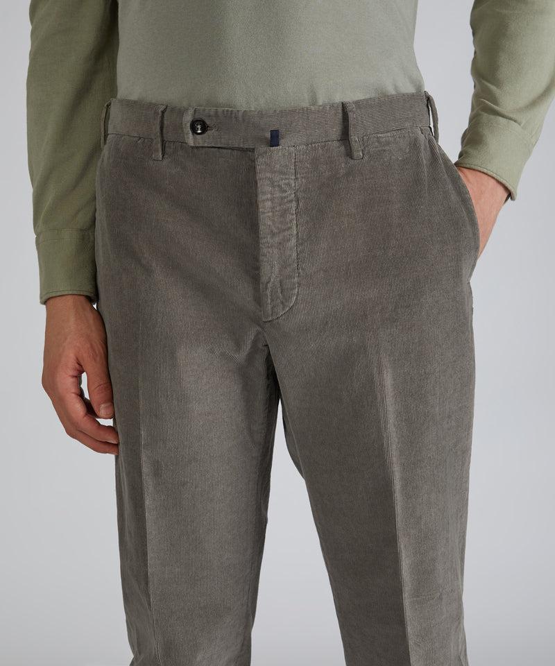 Slowear Pantalone Regular Fit In Velluto