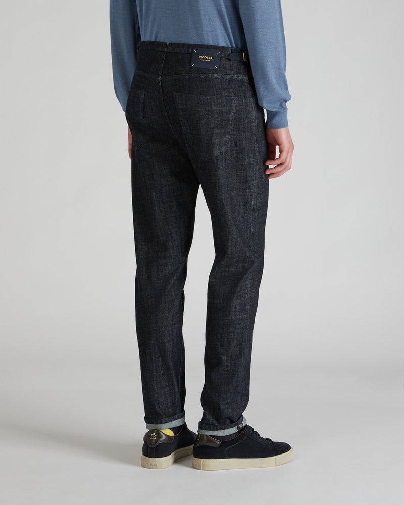 Slowear Pantalone Sartoriale In Denim Stretch