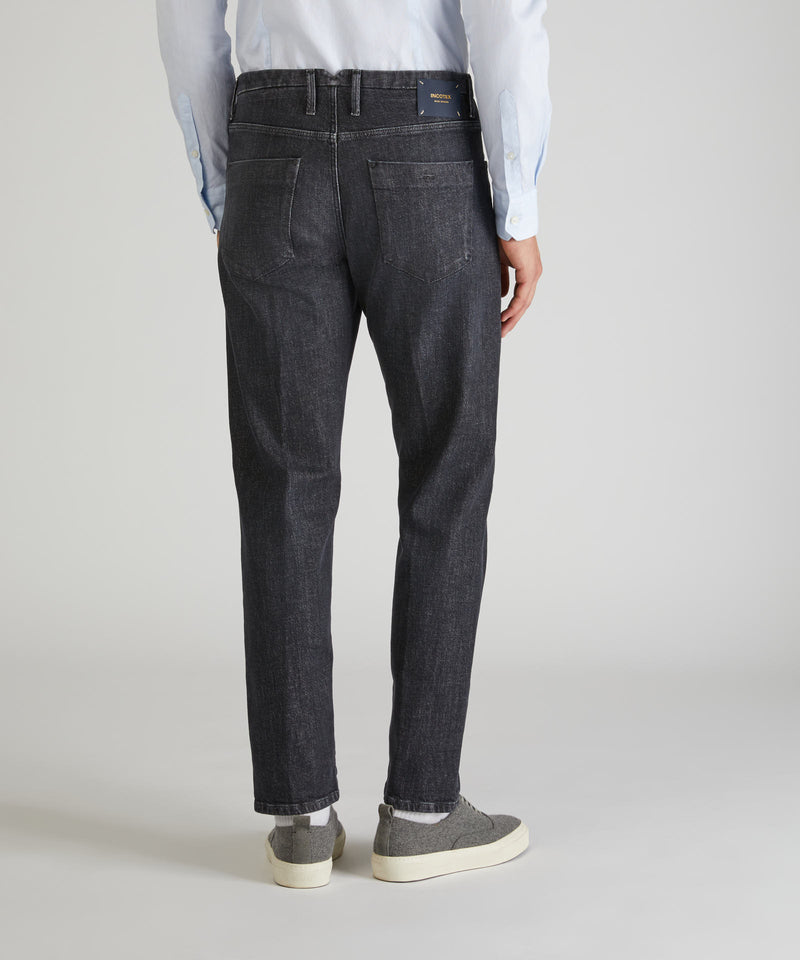 Slowear Pantalone Sartoriale In Denim Stretch