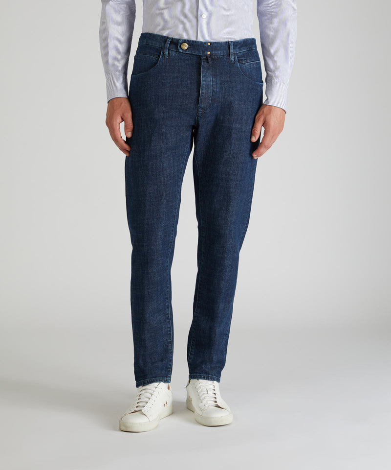 Slowear Pantalone Sartoriale In Denim Stretch