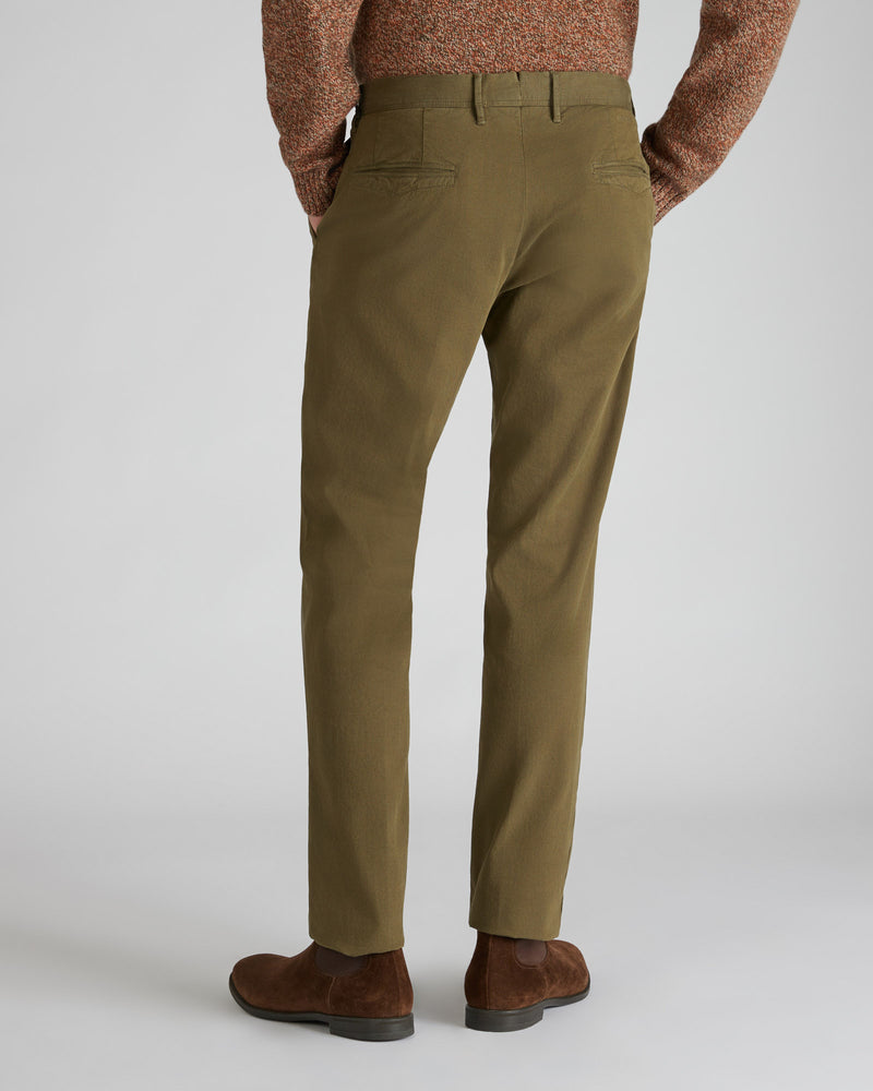 Slowear Pantalone Slim Fit In Cotone Stretch