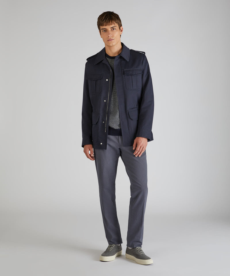 Slowear Pantalone Slim Fit In Cotone Stretch