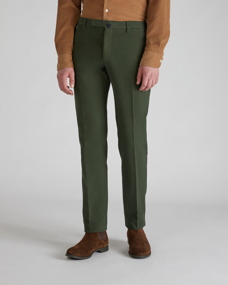 Slowear Pantalone Slim Fit In Doeskin