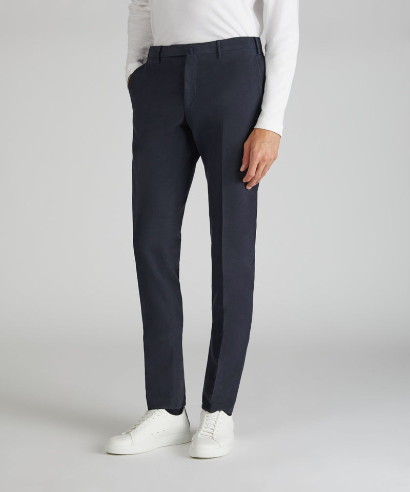 Slowear Pantalone Slim Fit In Doeskin