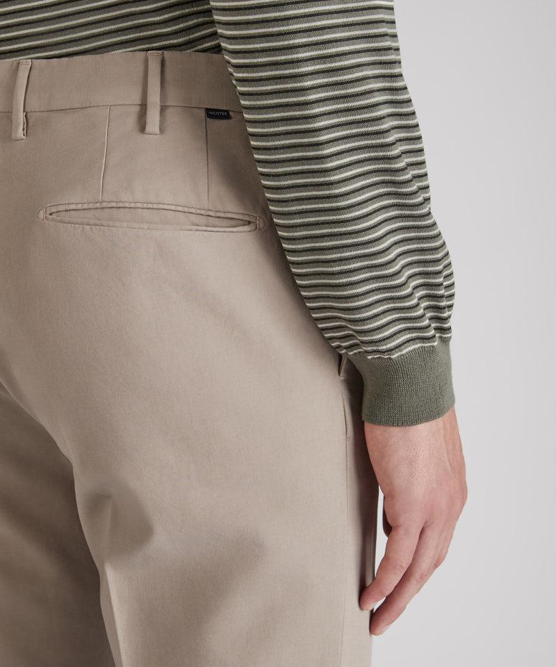 Slowear Pantalone Slim Fit In Doeskin