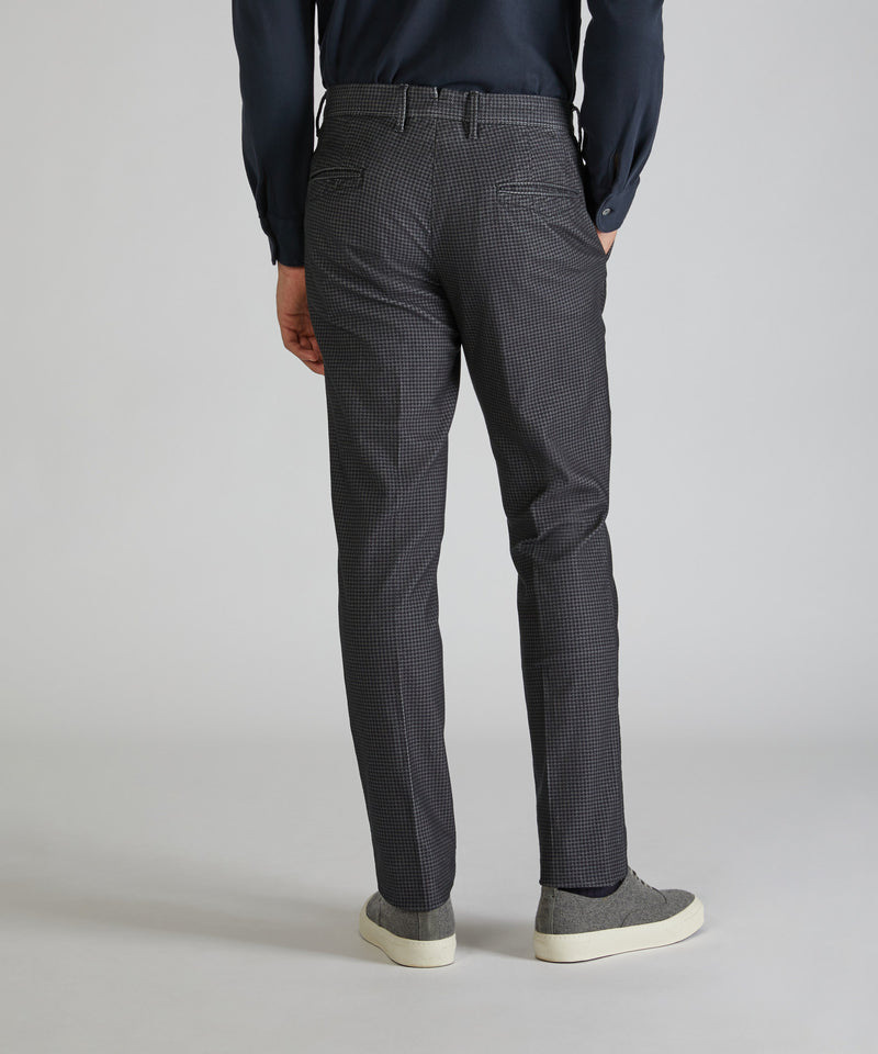 Slowear Pantalone Slim Fit In Fustagno Di Cotone