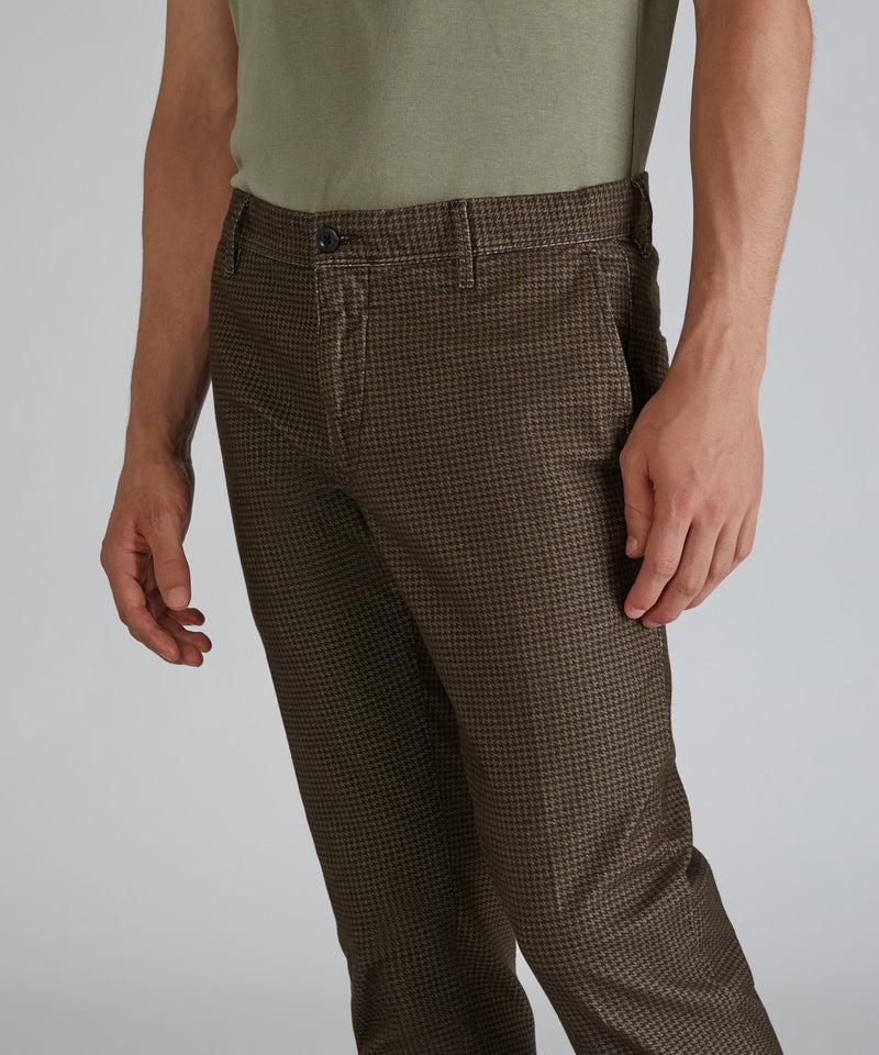Slowear Pantalone Slim Fit In Fustagno Di Cotone