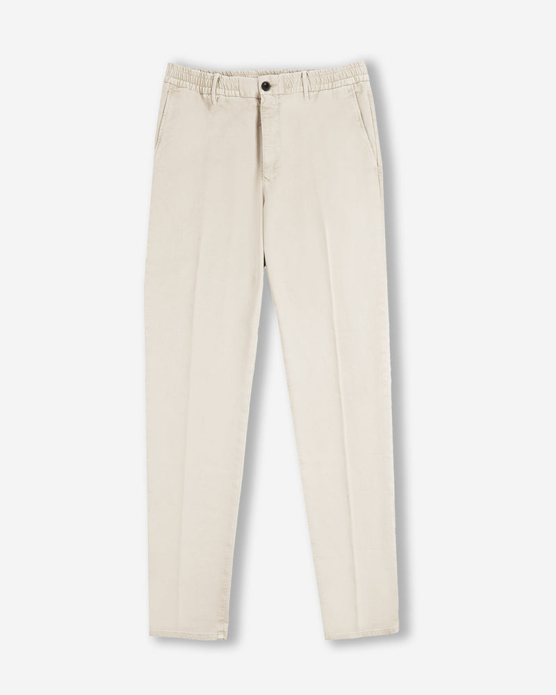 Slowear Pantalone slim fit in raso di cotone