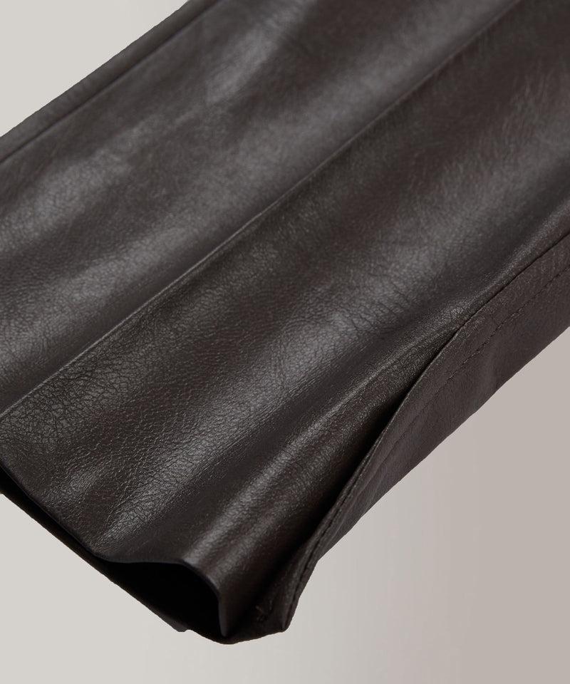 Slowear Pantalone Slim Fit In Similpelle