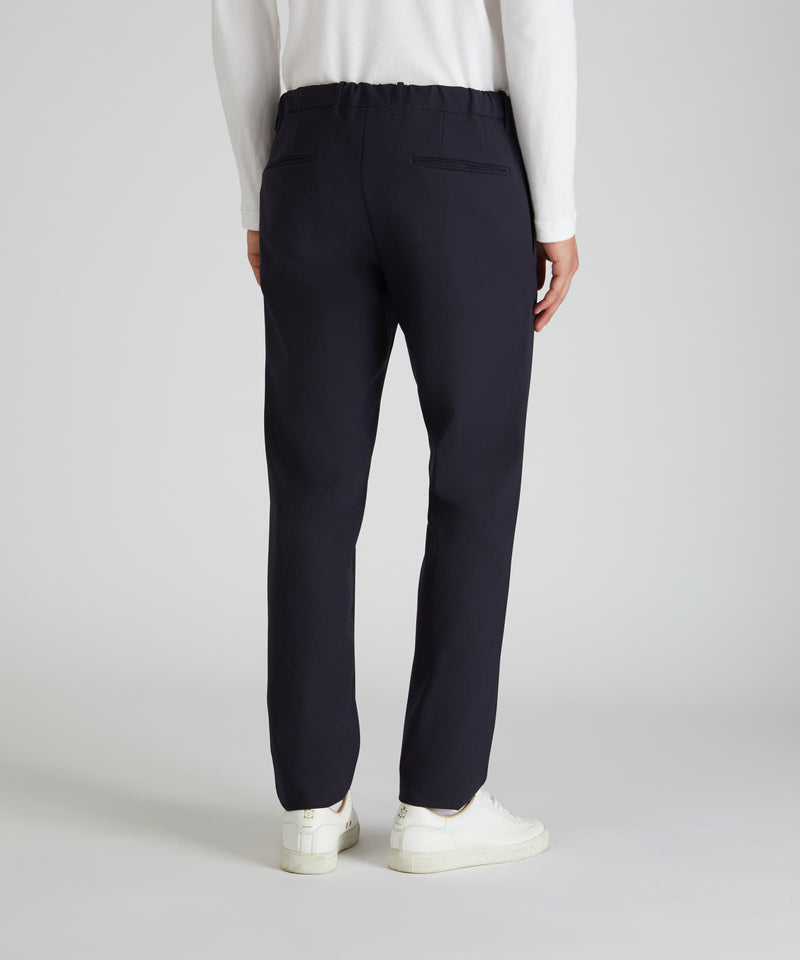 Slowear Pantalone Slim Fit In Tessuto Tecnico
