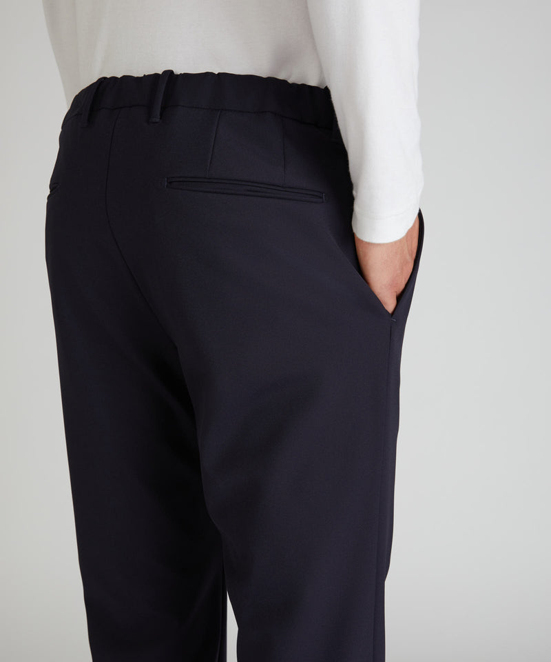 Slowear Pantalone Slim Fit In Tessuto Tecnico