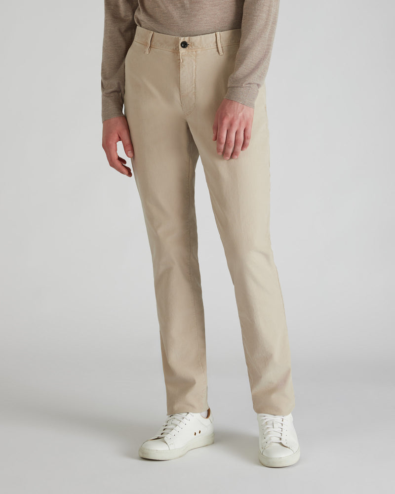 Slowear Pantalone Slim Fit In Tricochino