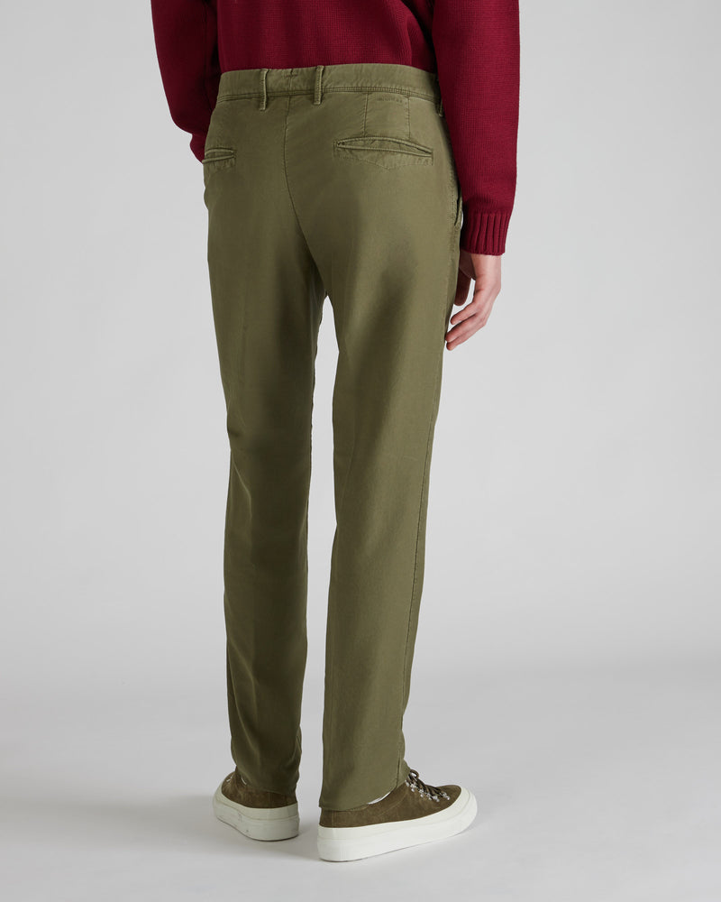 Slowear Pantalone Slim Fit In Tricochino