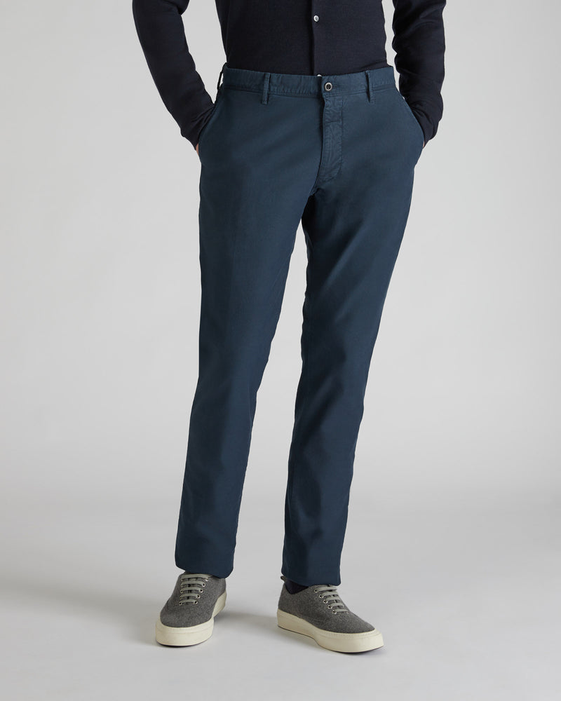 Slowear Pantalone Slim Fit In Tricochino