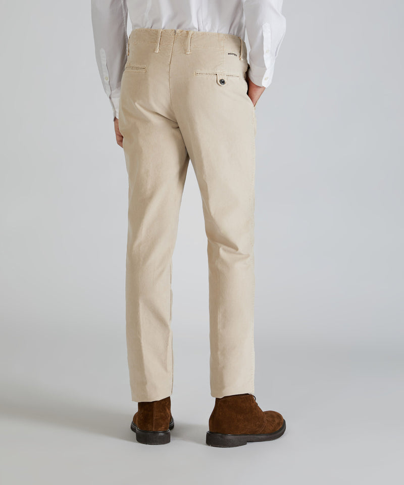 Slowear Pantalone Slim Fit In Tricochino