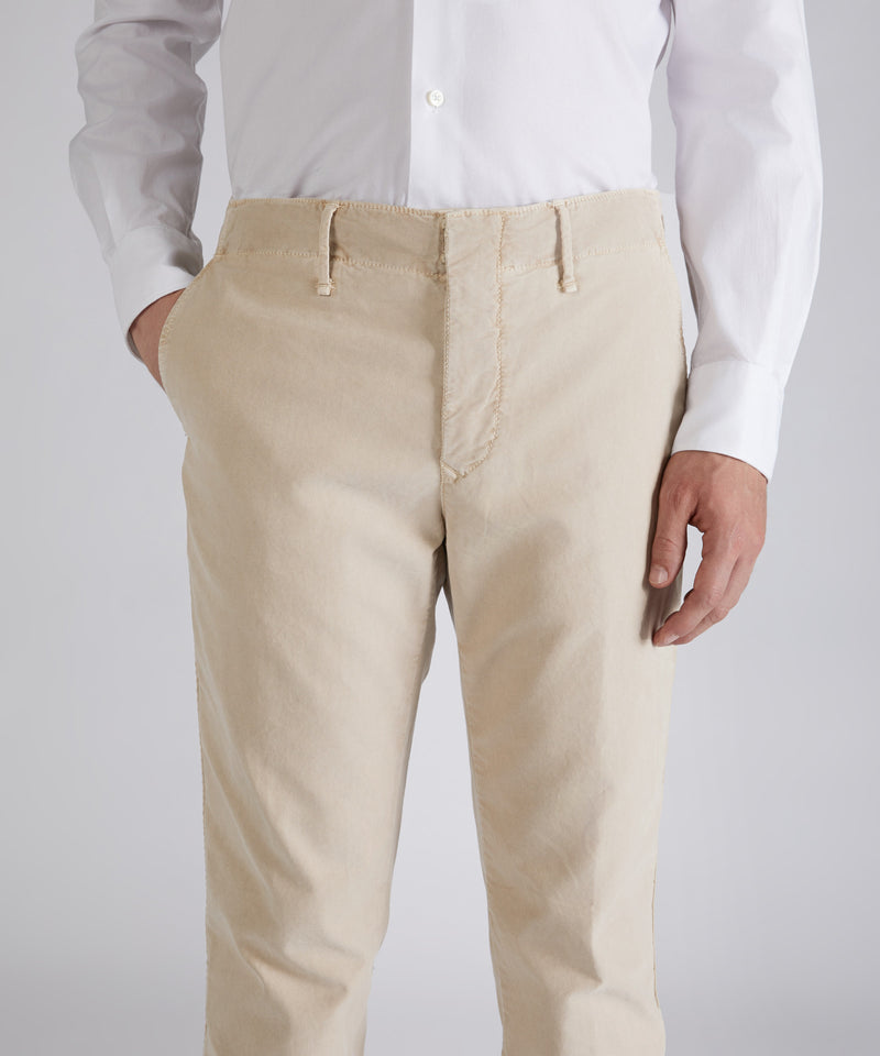 Slowear Pantalone Slim Fit In Tricochino