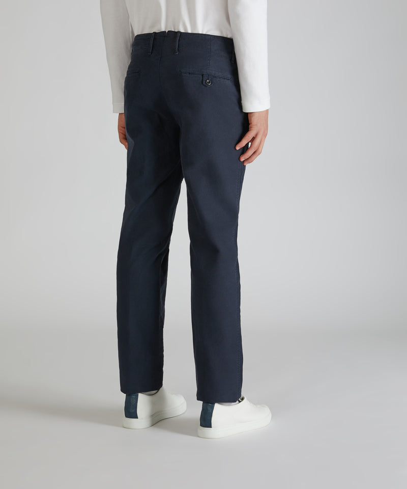 Slowear Pantalone Slim Fit In Tricochino