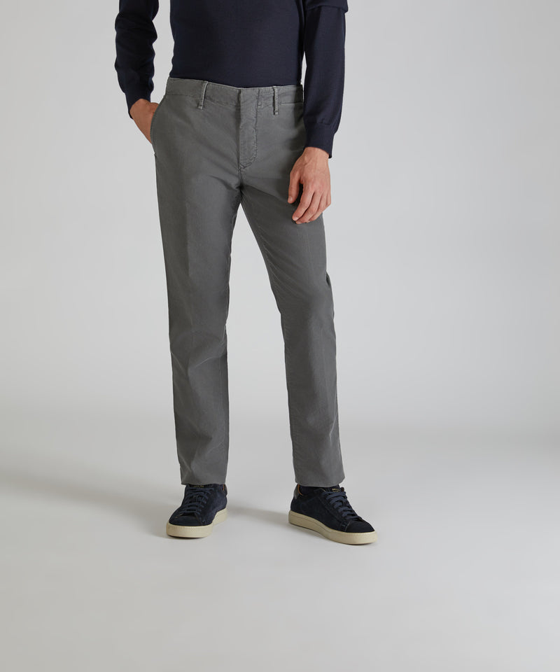 Slowear Pantalone Slim Fit In Tricochino