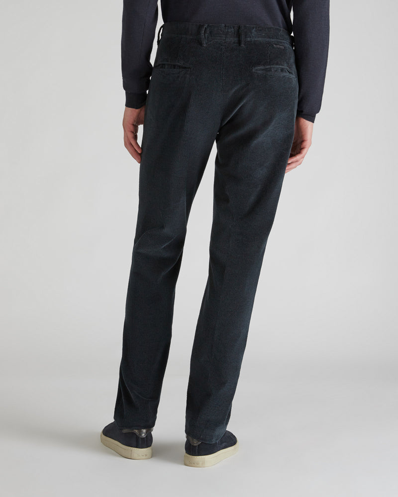 Slowear Pantalone Slim Fit In Velluto