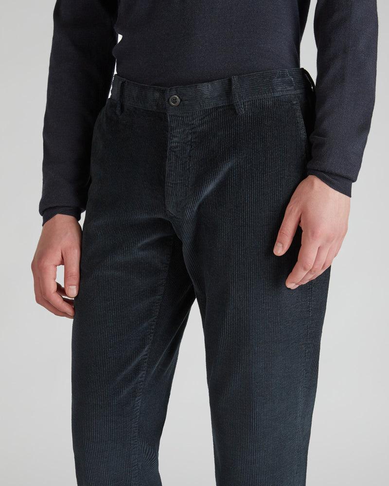 Slowear Pantalone Slim Fit In Velluto