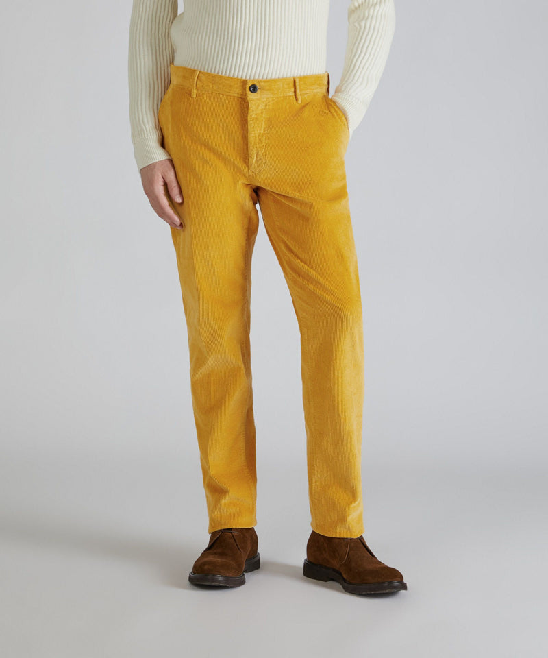 Slowear Pantalone Slim Fit In Velluto