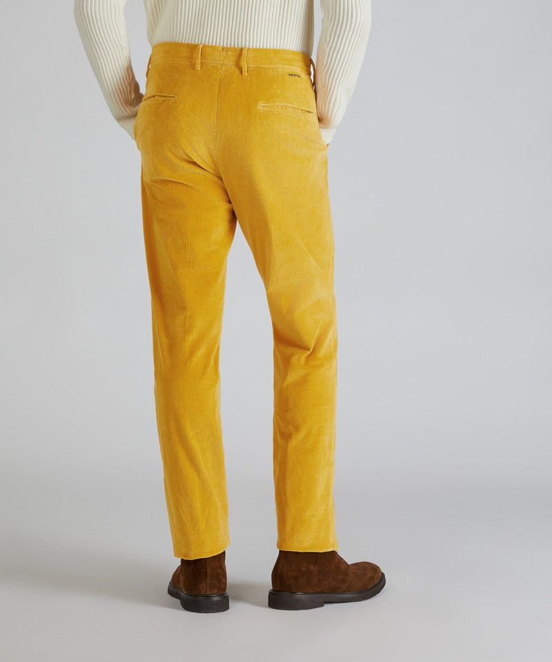 Slowear Pantalone Slim Fit In Velluto
