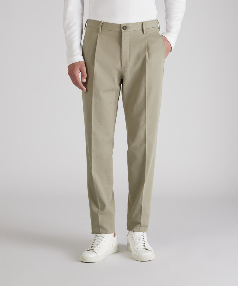Slowear Pantalone Tapered Fit In Cotone