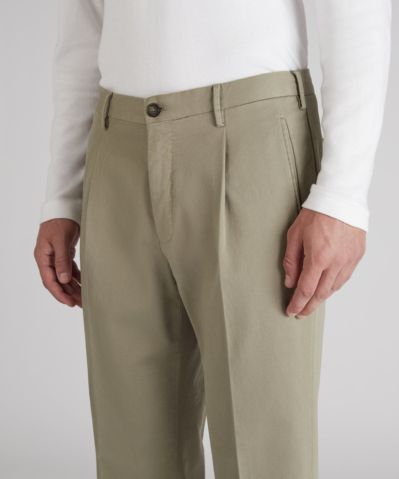 Slowear Pantalone Tapered Fit In Cotone