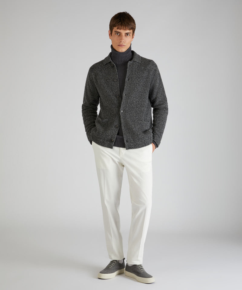 Slowear Pantalone Tapered Fit In Cotone E Lyocell