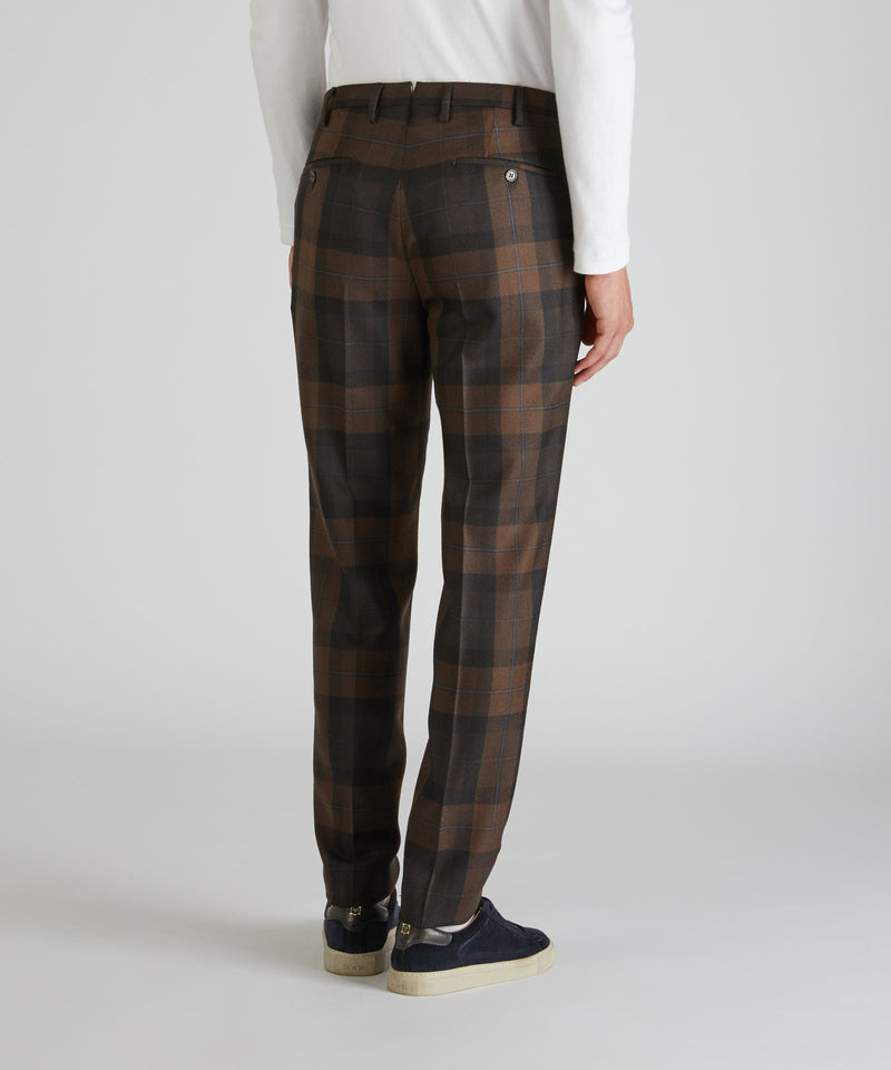 Slowear Pantalone Tapered Fit In Lana