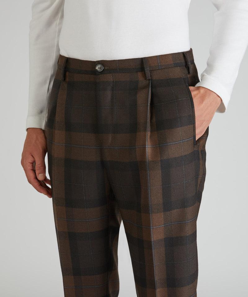 Slowear Pantalone Tapered Fit In Lana