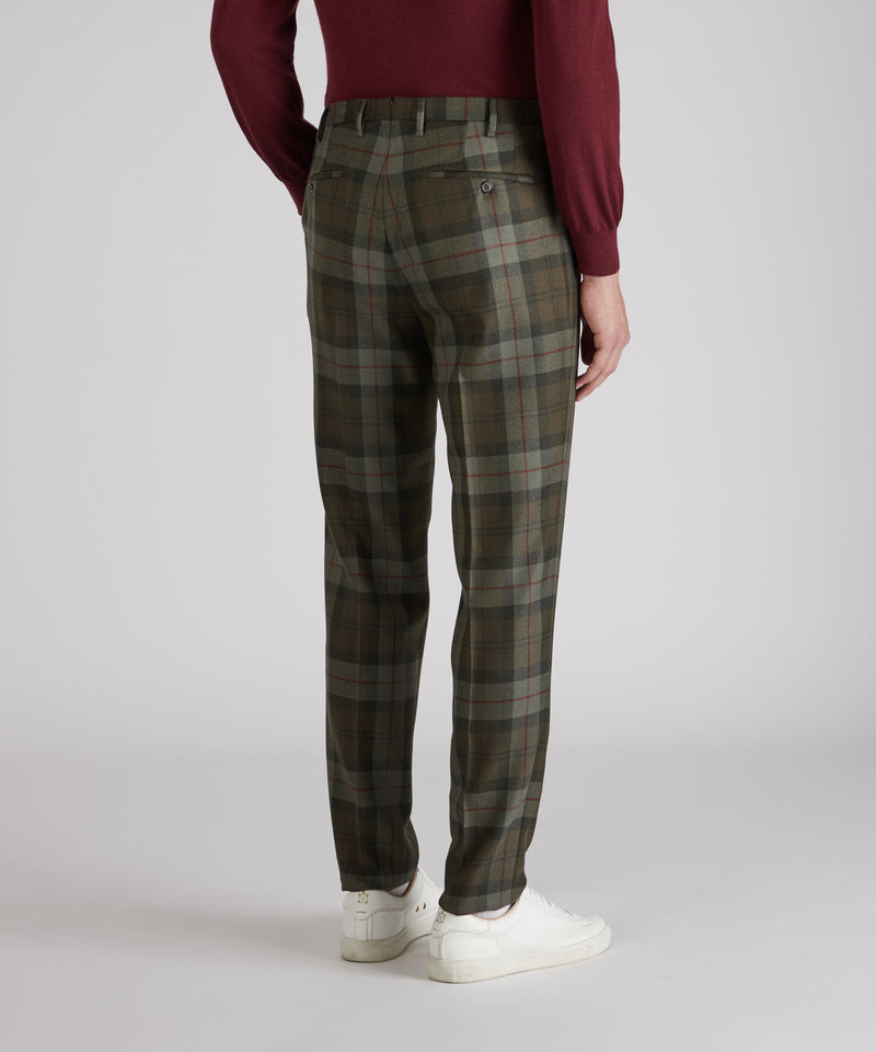 Slowear Pantalone Tapered Fit In Lana