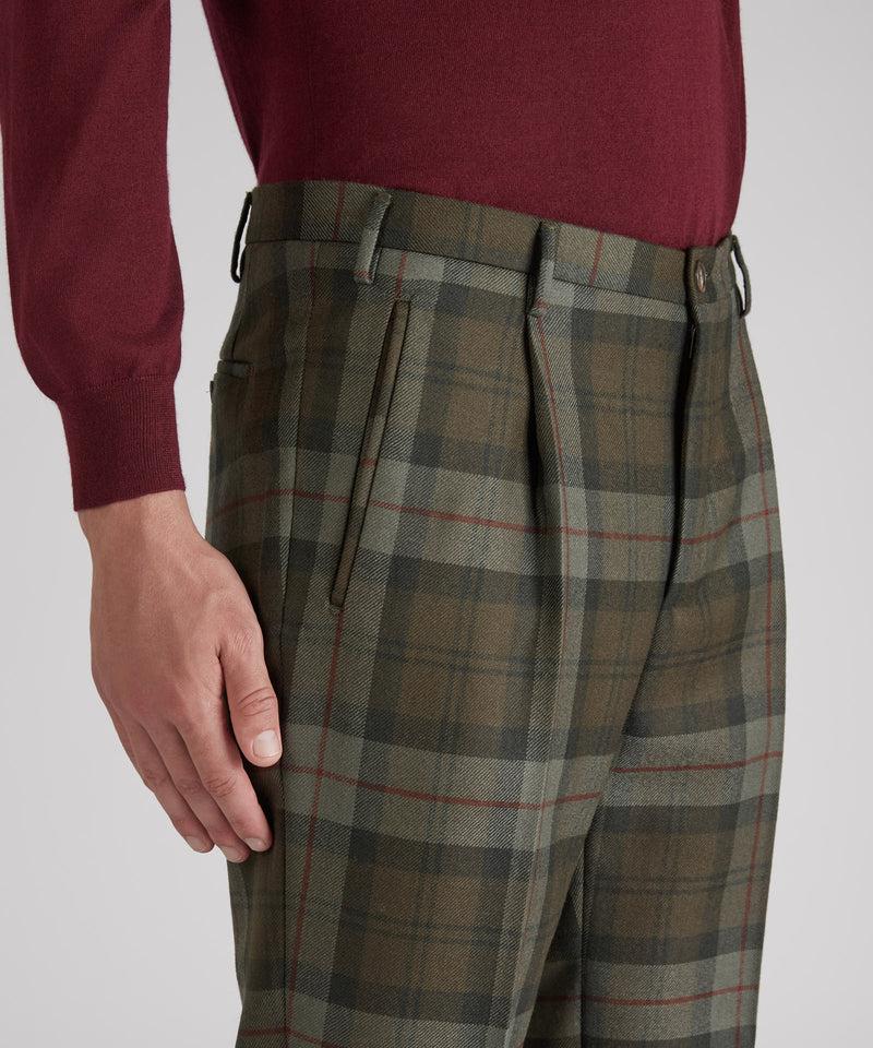 Slowear Pantalone Tapered Fit In Lana