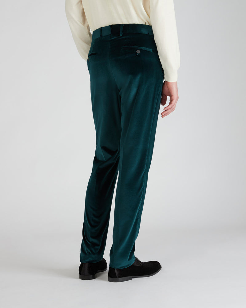 Slowear Pantalone Tapered Fit In Velluto