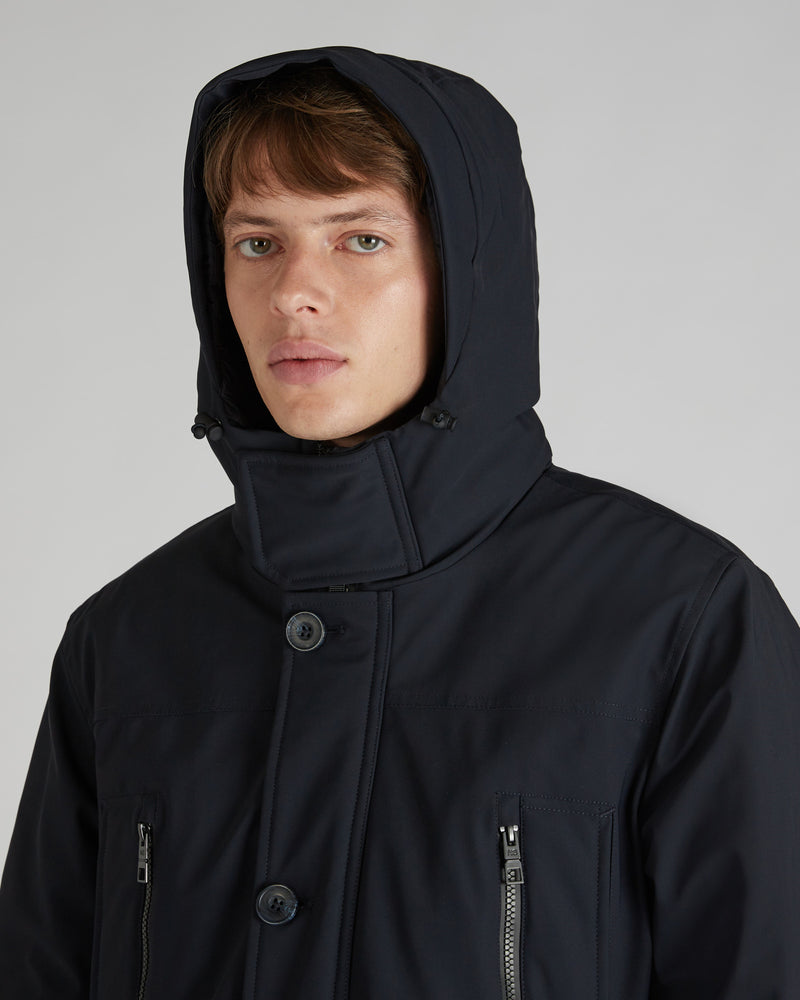 Slowear Parka In Tessuto 3layer