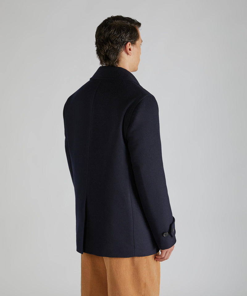 Slowear Peacoat In Panno Di Lana