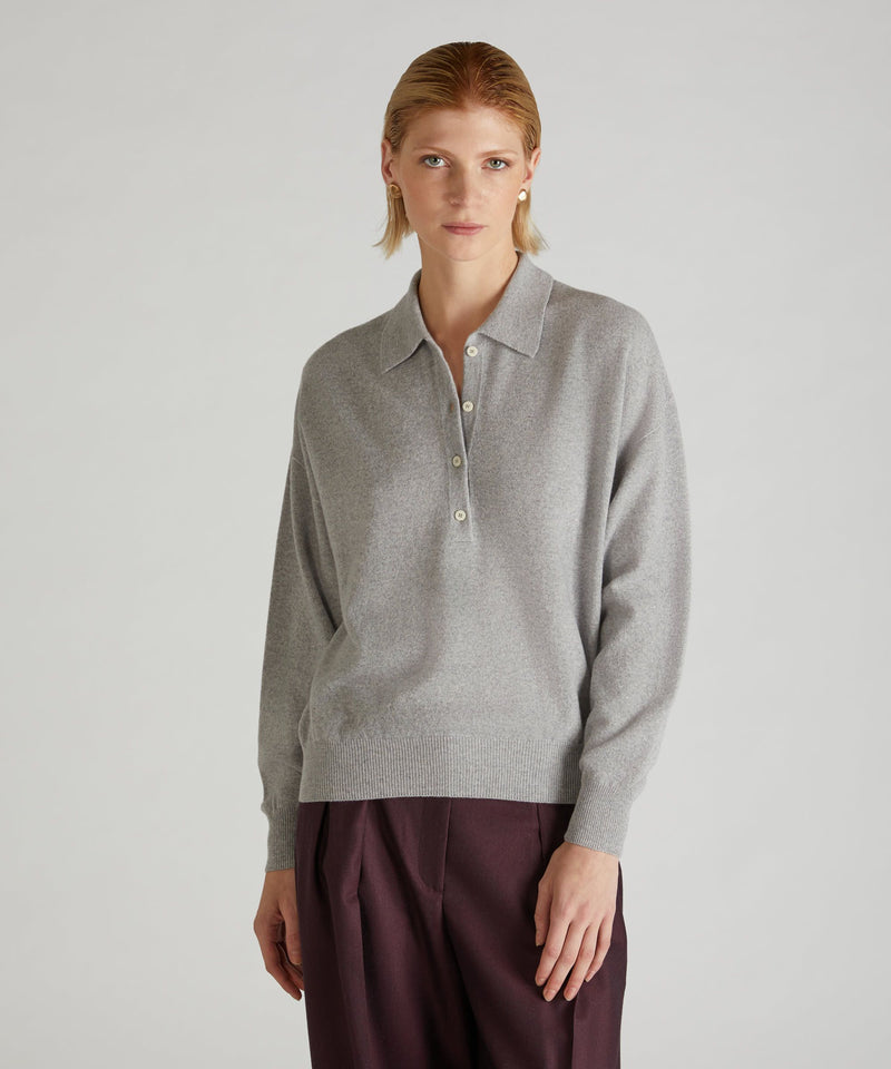 Slowear Polo Over In Lana E Cashmere