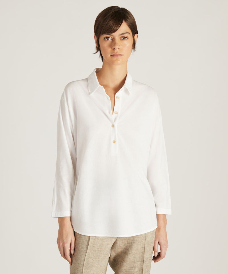 Slowear Polo Regular Fit In IceCotton Organico